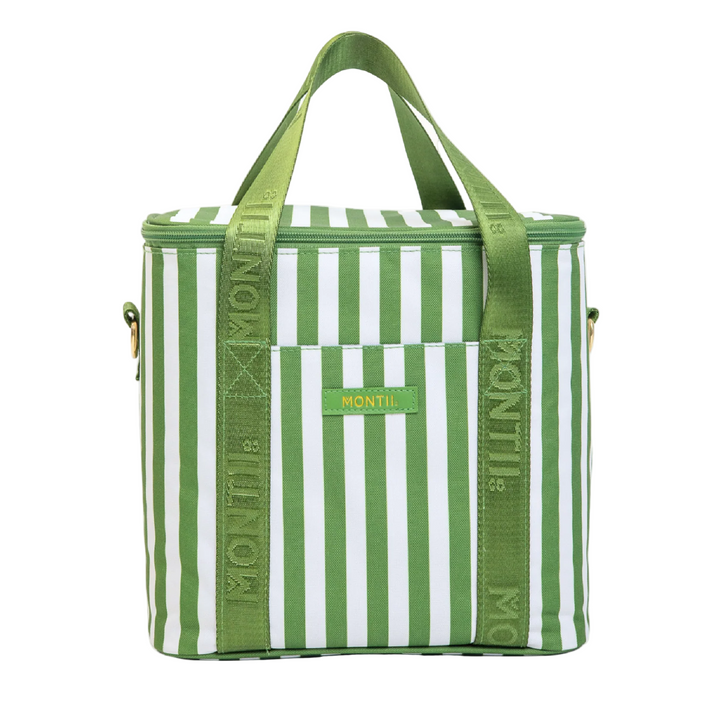 MontiiCo Insulated Midi Cooler - Pickle Stripe