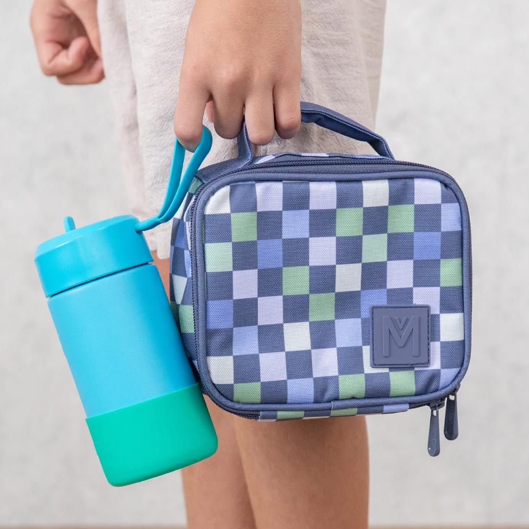 PRE-ORDER - MontiiCo Mini Insulated Lunch Bag - Checkmate