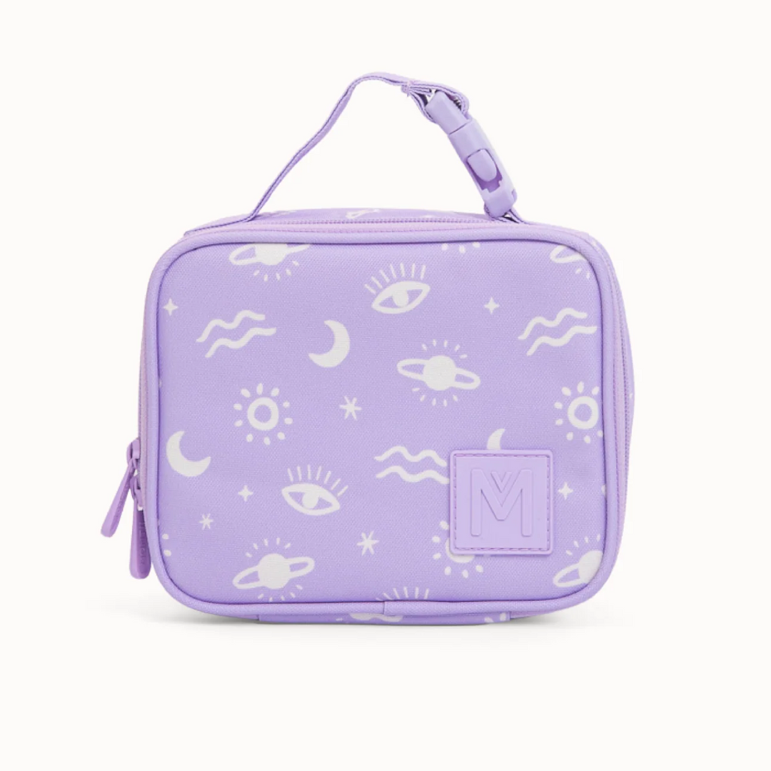 MontiiCo Mini Insulated Lunch Bag & Ice Pack - Cosmic Bloom
