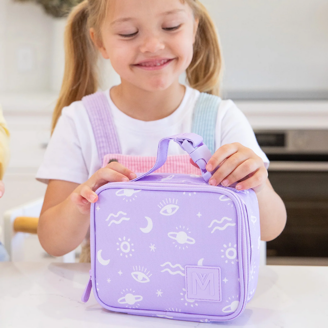 MontiiCo Mini Insulated Lunch Bag & Ice Pack - Cosmic Bloom