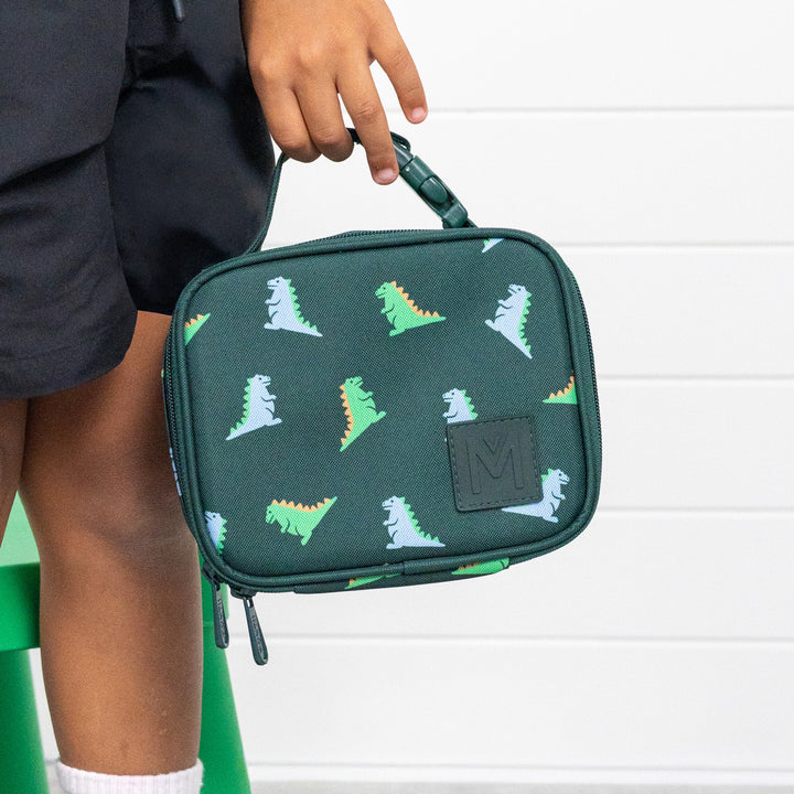 MontiiCo Mini Insulated Lunch Bag & Ice Pack - Dinosaur