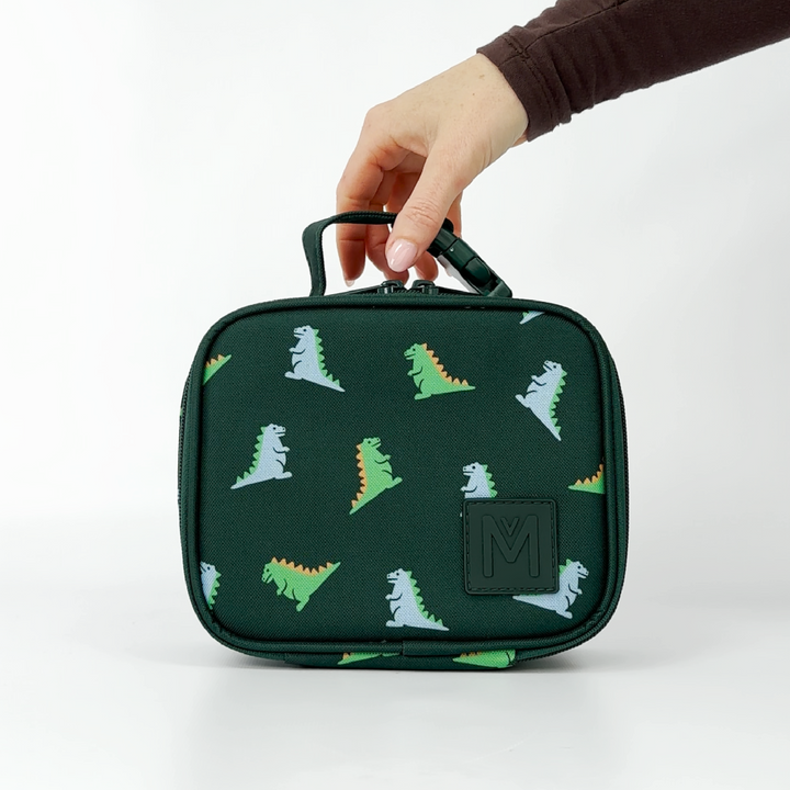 MontiiCo Mini Insulated Lunch Bag & Ice Pack - Dinosaur