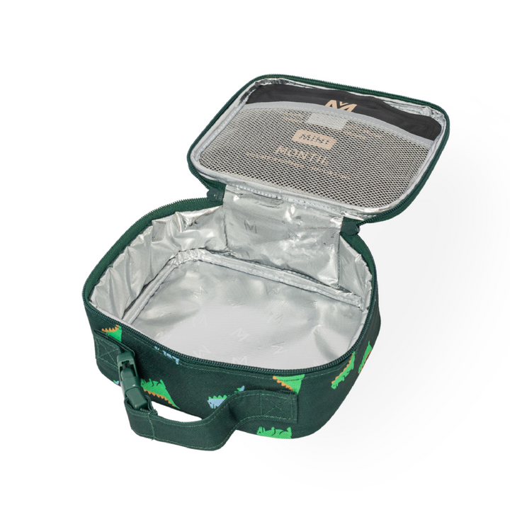 MontiiCo Mini Insulated Lunch Bag & Ice Pack - Dinosaur