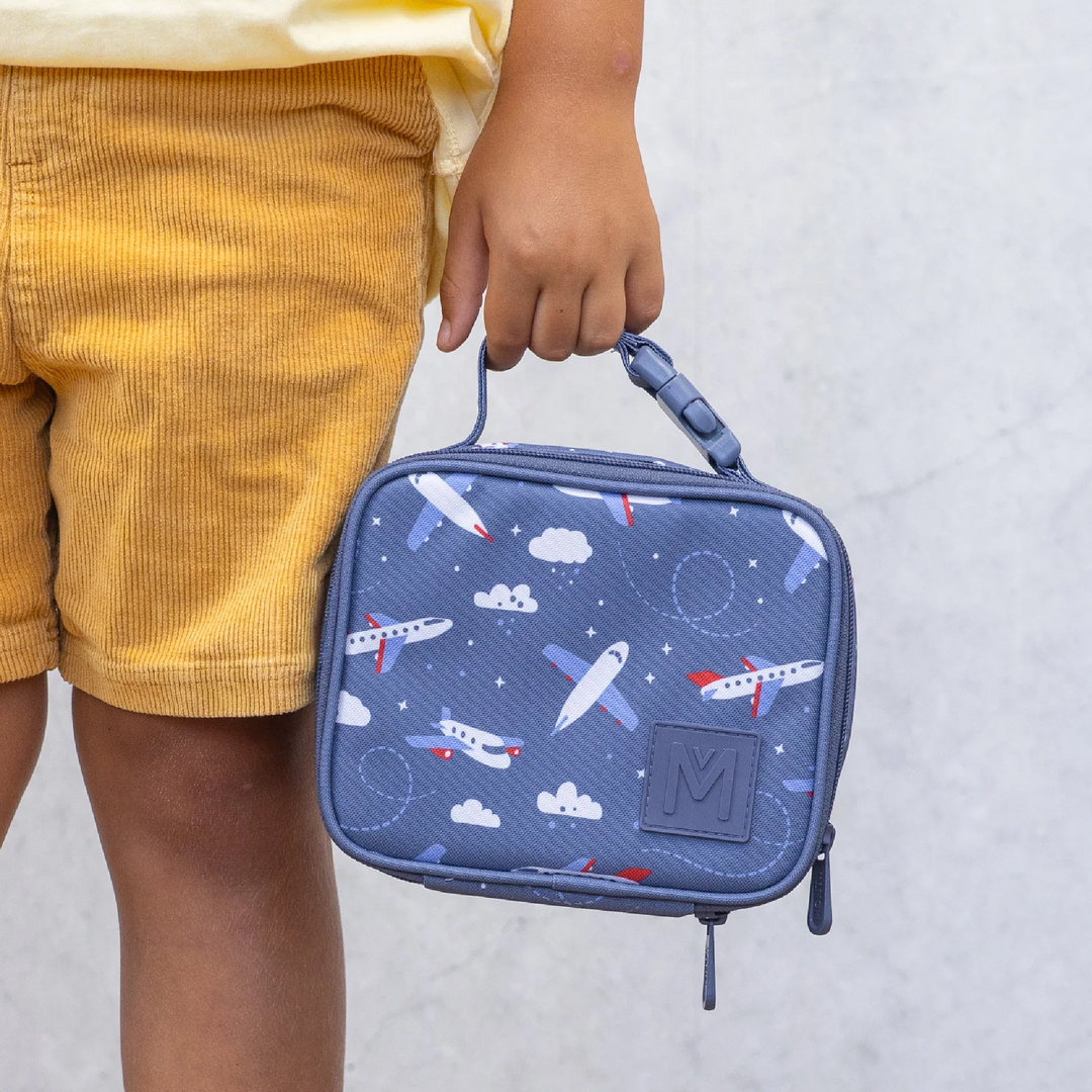 PRE-ORDER - MontiiCo Mini Insulated Lunch Bag - Jetset
