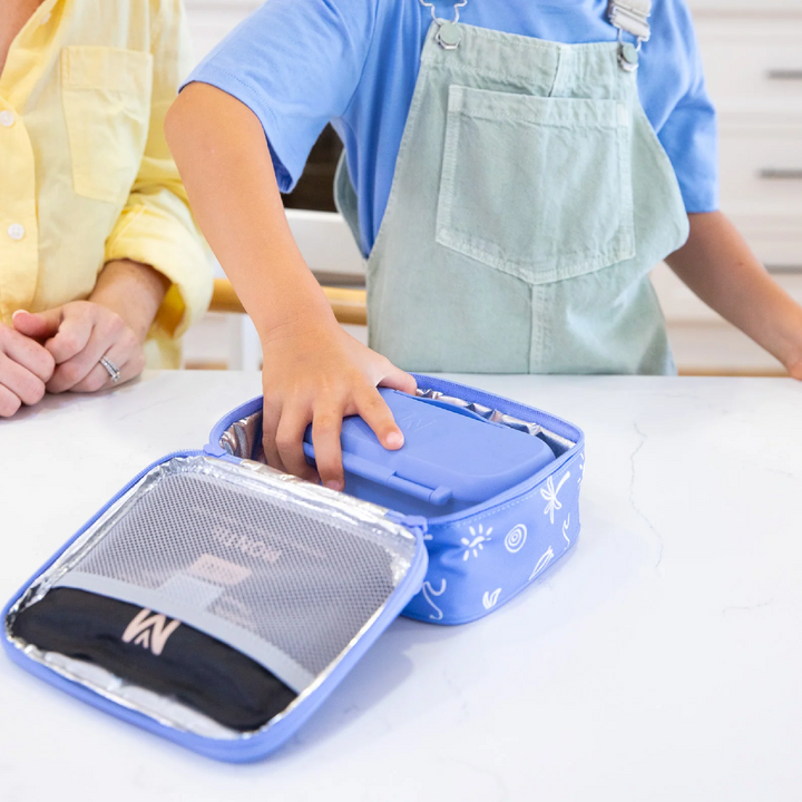 MontiiCo Mini Insulated Lunch Bag & Ice Pack - Tide Break