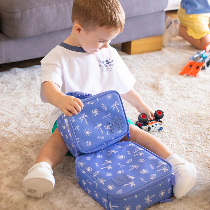 MontiiCo Mini Insulated Lunch Bag & Ice Pack - Tide Break