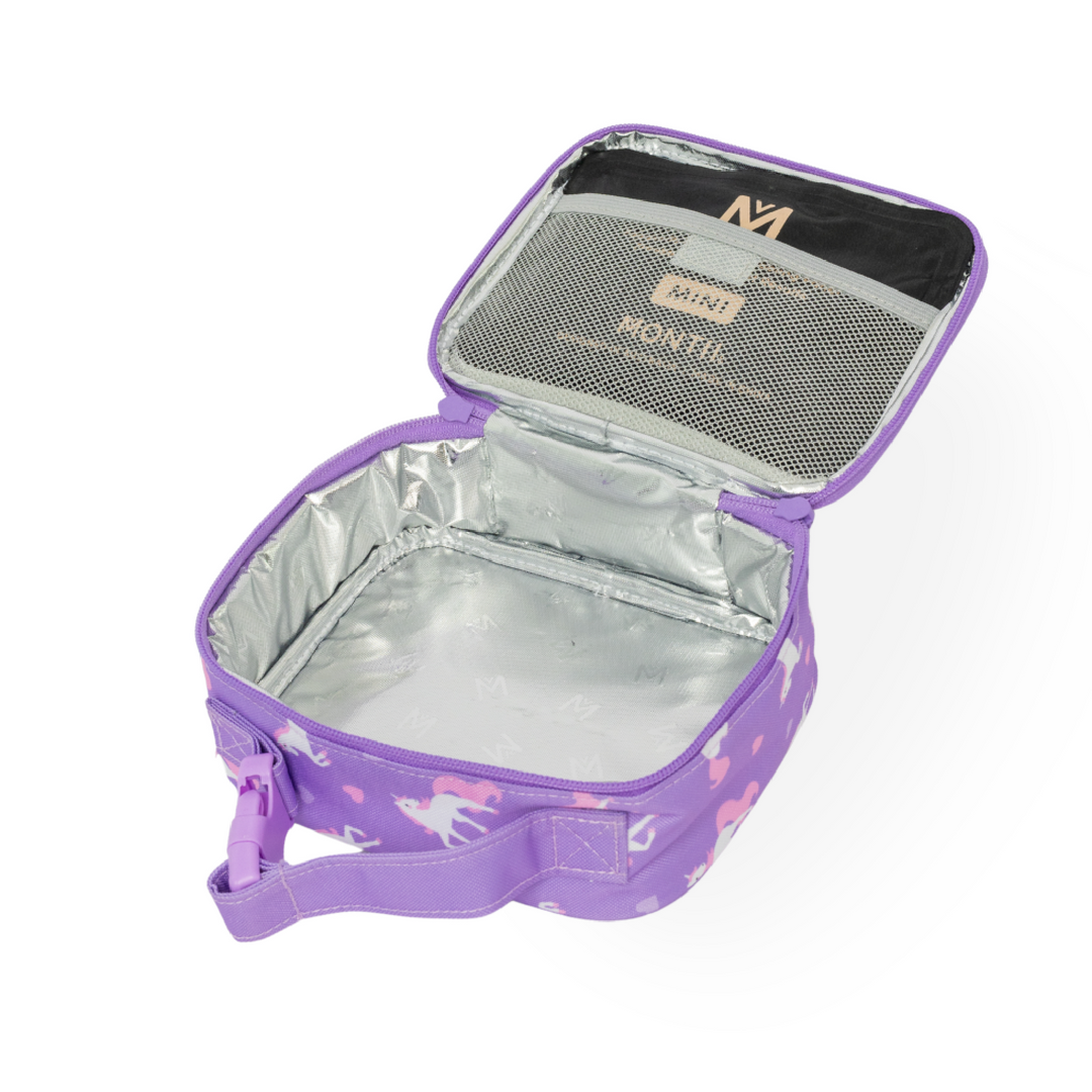MontiiCo Mini Insulated Lunch Bag & Ice Pack - Unicorn