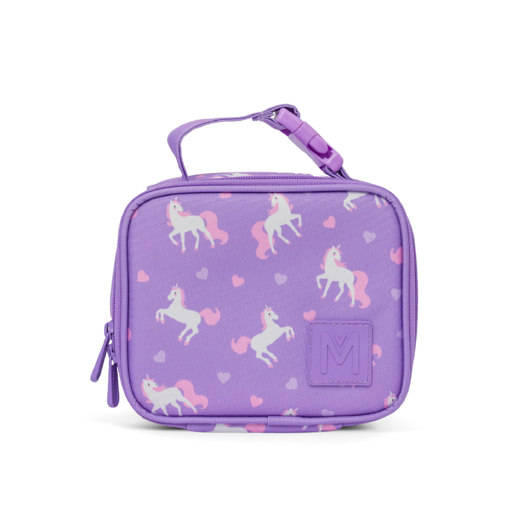MontiiCo Mini Insulated Lunch Bag & Ice Pack - Unicorn
