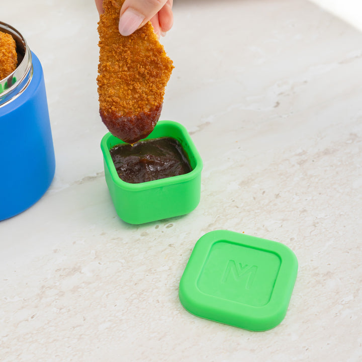 MontiiCo Silicone Sauce Tub - Apple