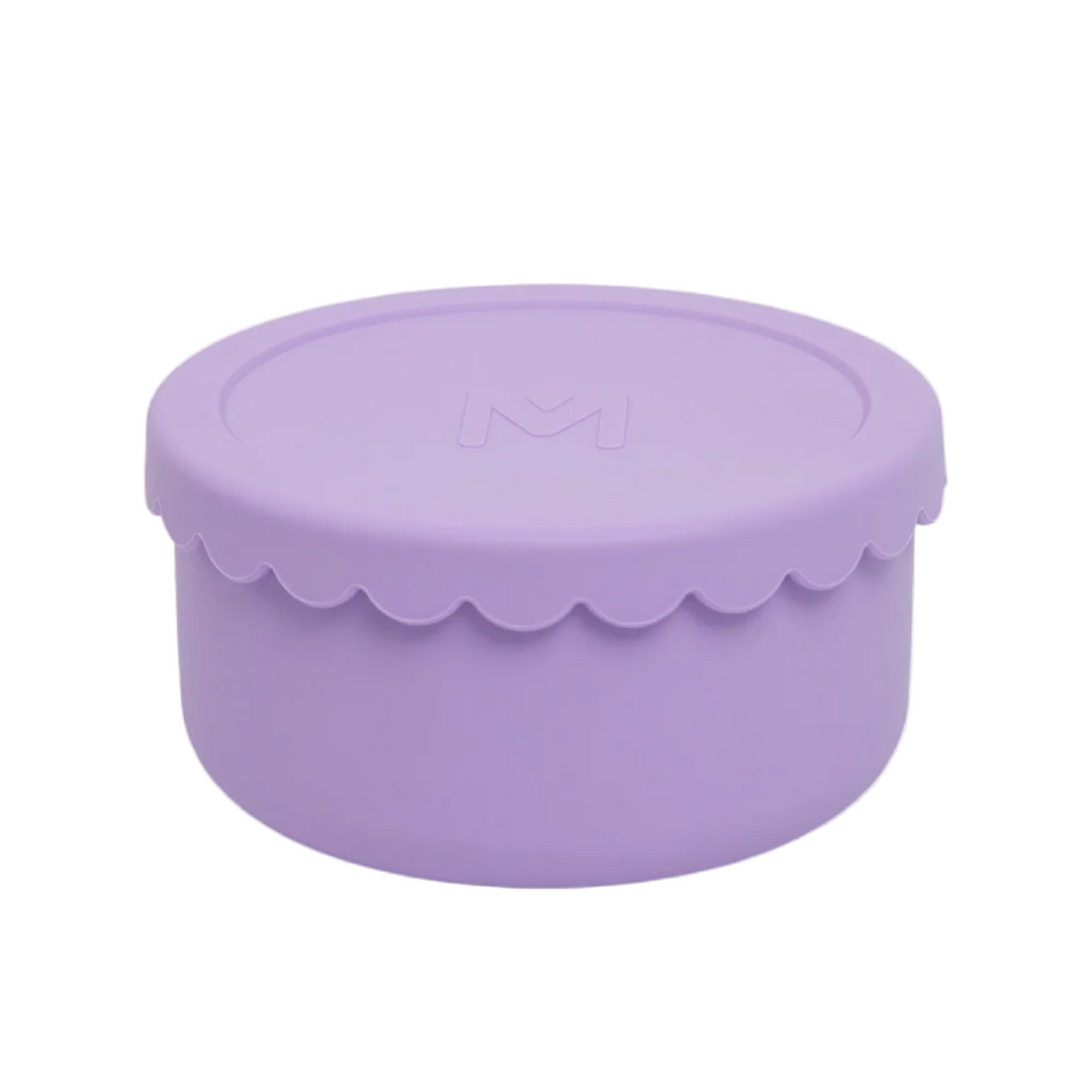 MontiiCo Silicone Scallop Bowl - Lilac