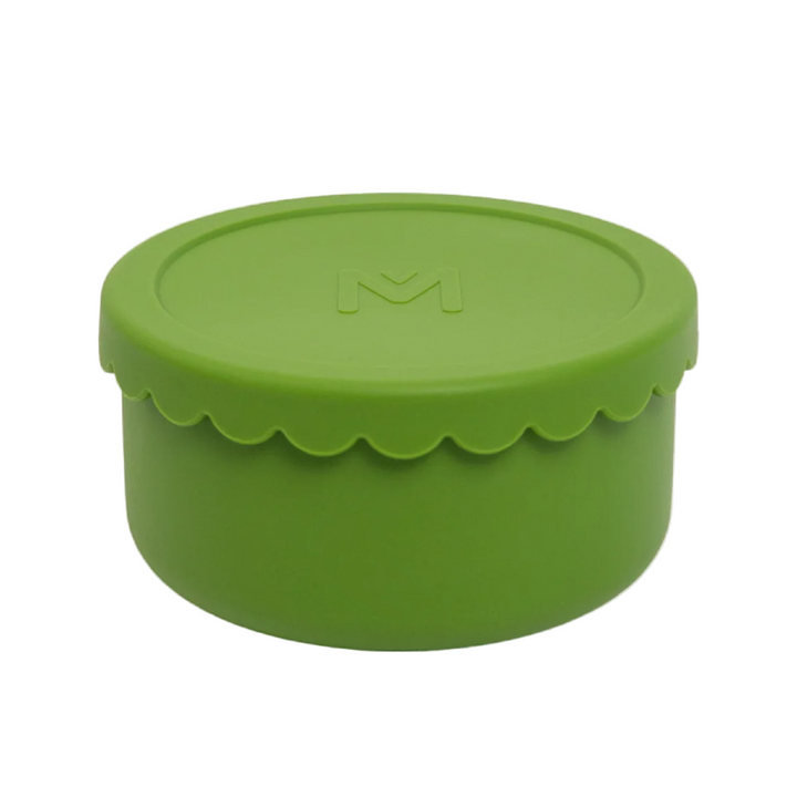 MontiiCo Silicone Scallop Bowl - Pickle