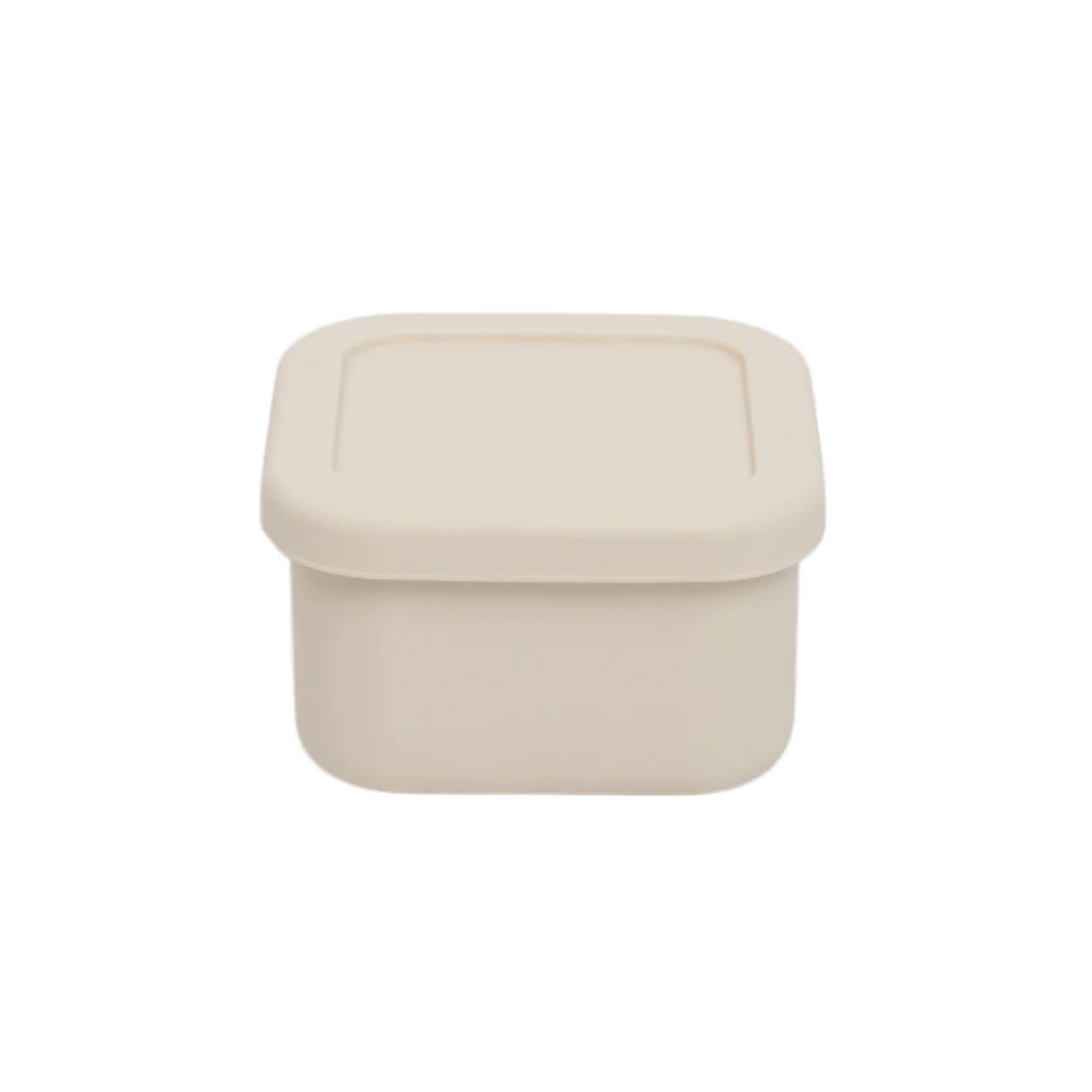 MontiiCo Silicone Snack Tub - Cream
