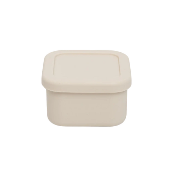 MontiiCo Silicone Snack Tub - Cream