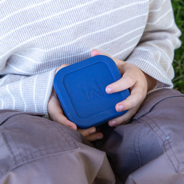 MontiiCo Silicone Snack Tub - Navy