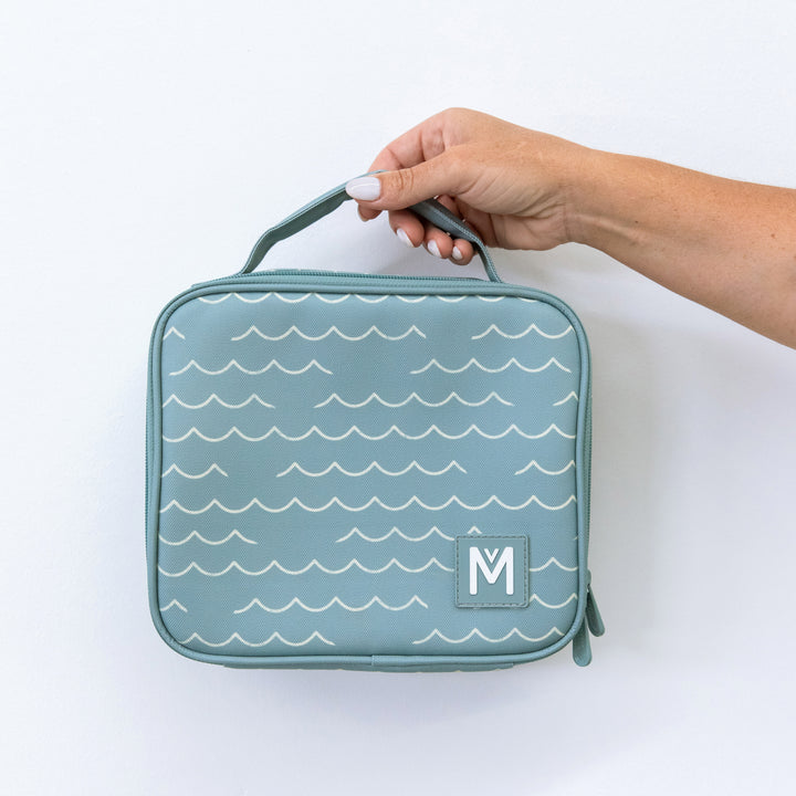 MontiiCo Insulated Lunch Bag - MEDIUM - Wave Rider