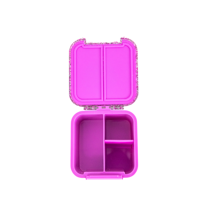 MontiiCo Two Snack Box - Magenta GLITTER