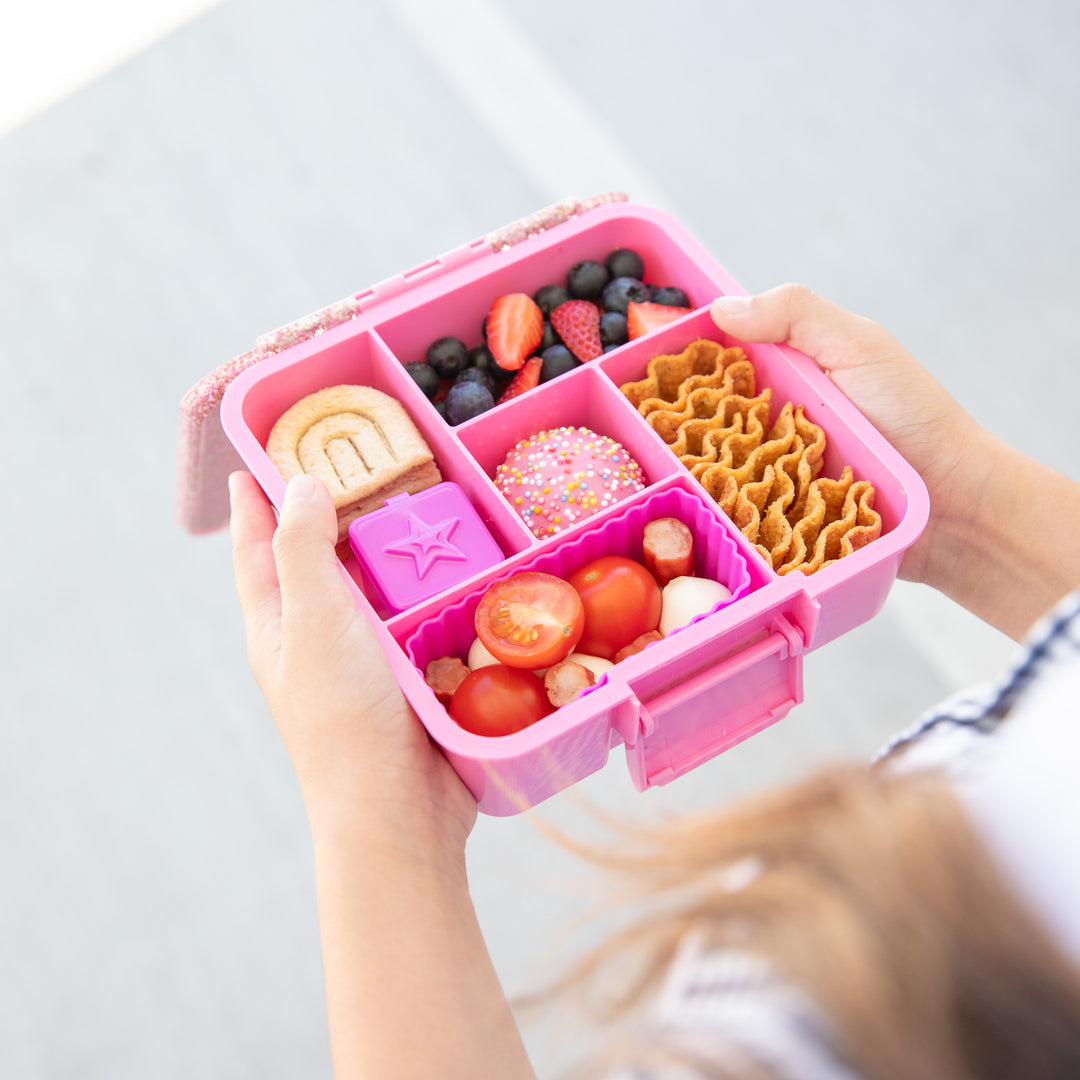 MontiiCo Bento Five Lunch Box - Floss GLITTER