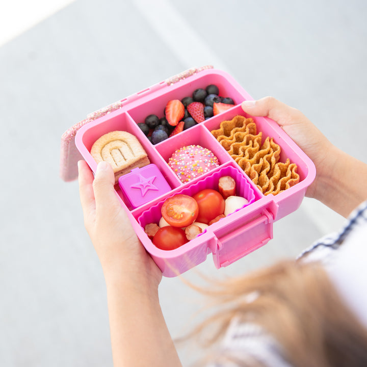 MontiiCo Bento Five Lunch Box - Floss GLITTER