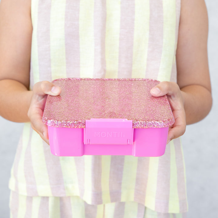 MontiiCo Bento Five Lunch Box - Floss GLITTER