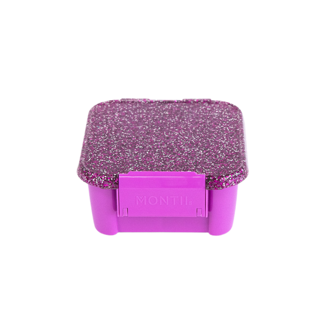 MontiiCo Two Snack Box - Magenta GLITTER