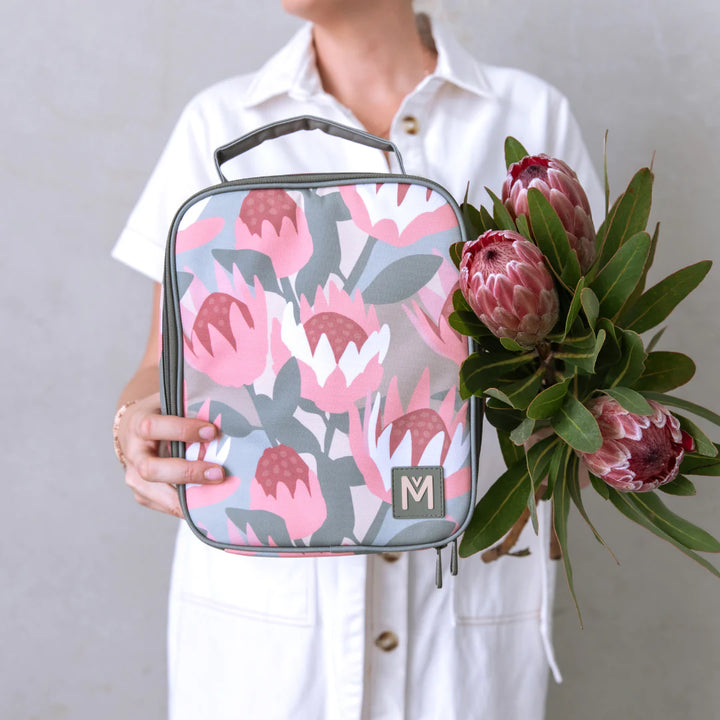 MontiiCo Large Insulated Lunch Bag - Botanica