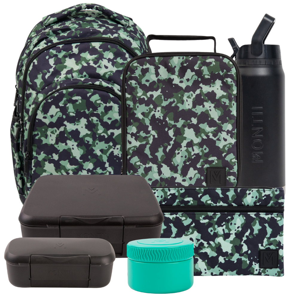 PRE-ORDER - MontiiCo Complete School Bundle - Stealth - FREE SHIPPING