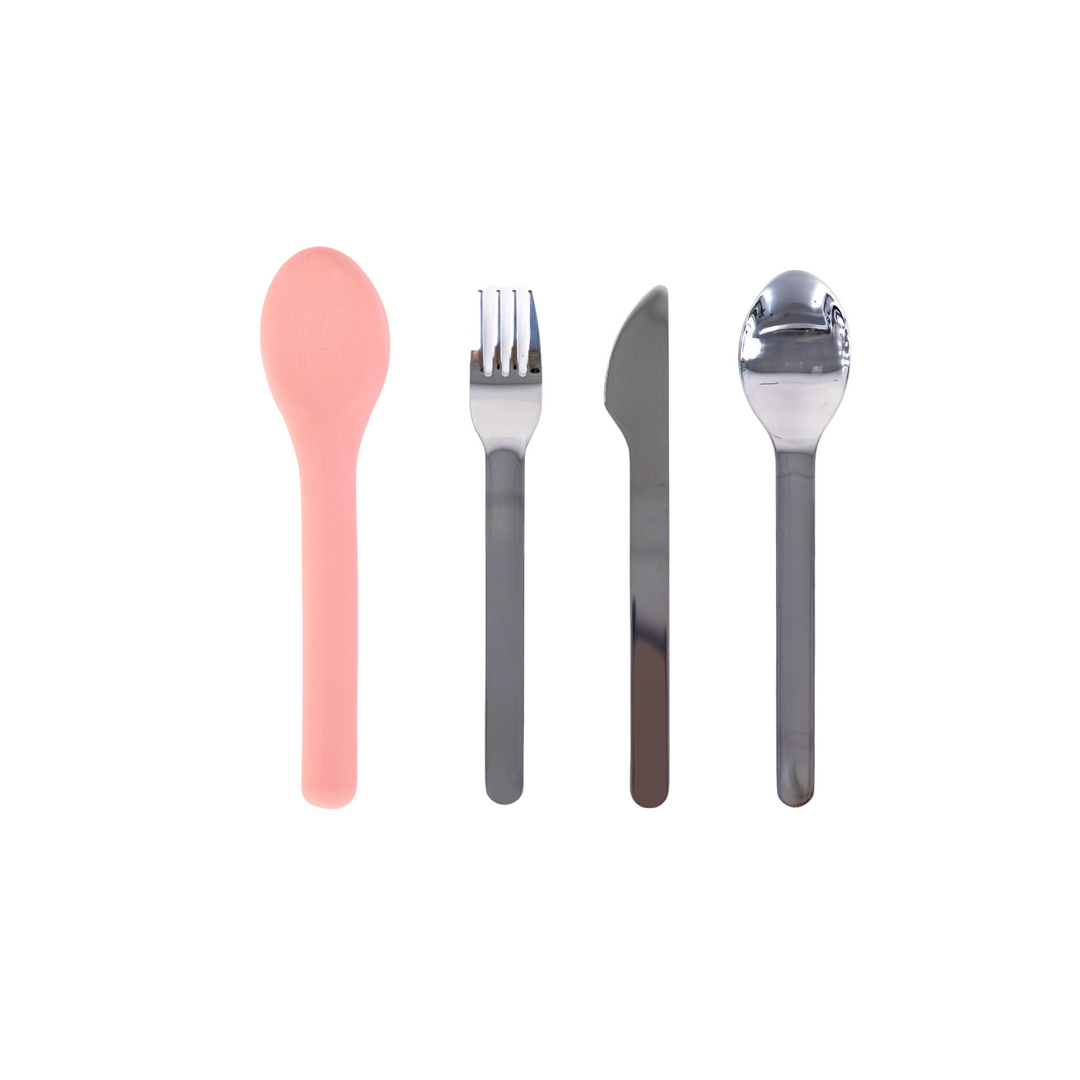 MontiiCo Stainless Cutlery Set - Camellia