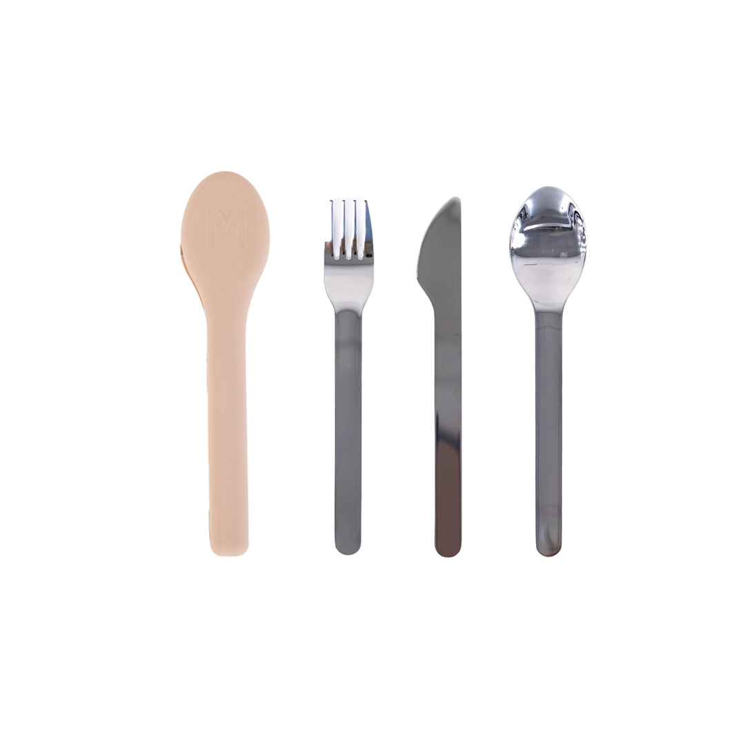 MontiiCo Stainless Cutlery Set - Sand