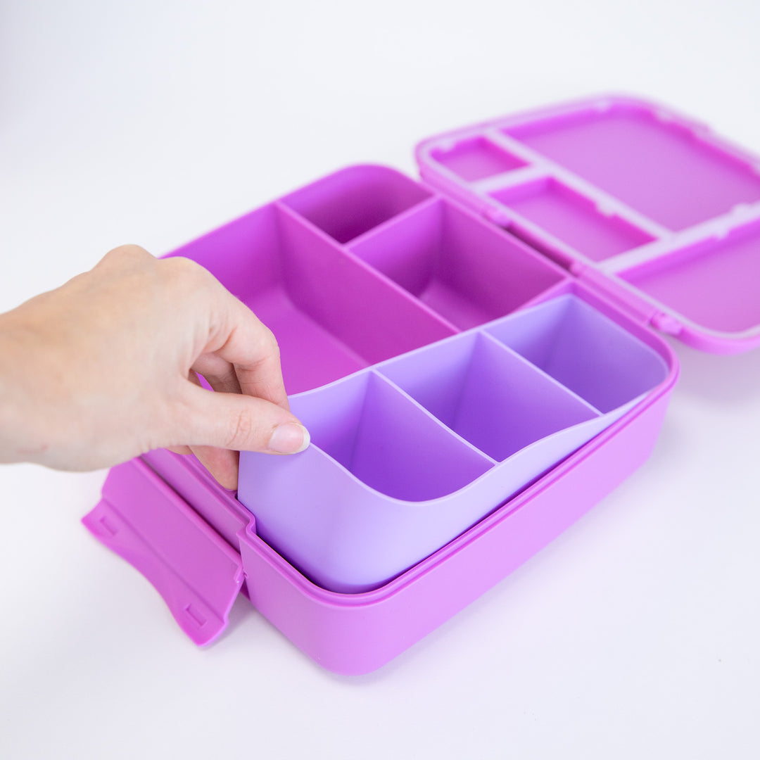 MontiiCo Feast Lunch Box - Fuchsia