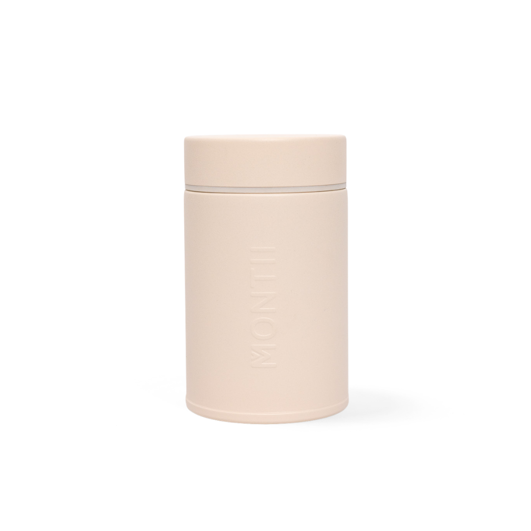 MontiiCo Roam Insulated Snack Pot - Cream
