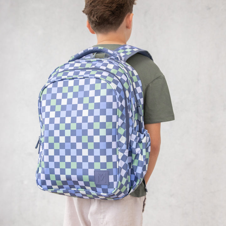 Pre-Order - MontiiCo Backpack - JUNIOR - Checkmate