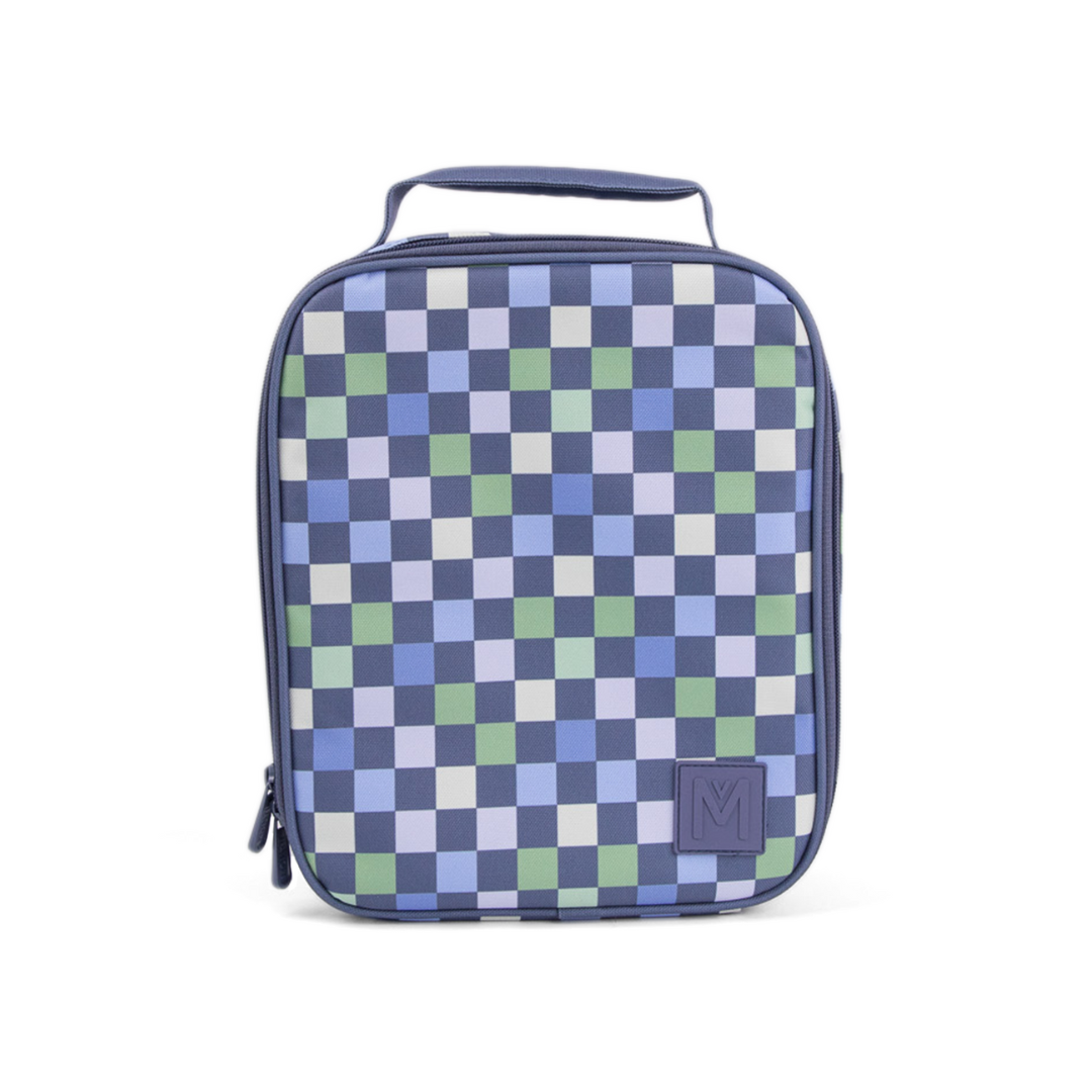 Pre-Order - MontiiCo Large Lunch Bag & Sipper Bottle Bundle - Checkmate