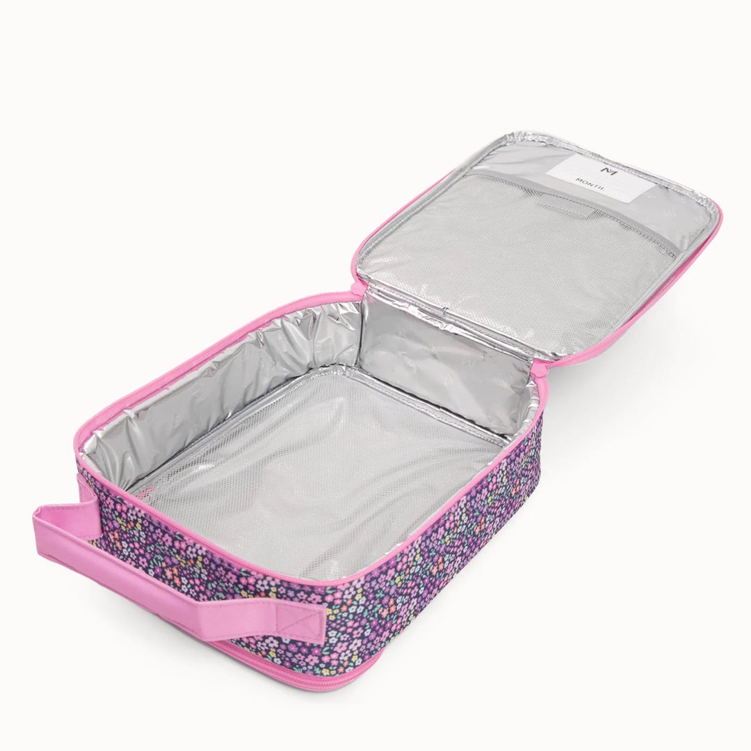 MontiiCo Large Insulated Lunch Bag - Meadow