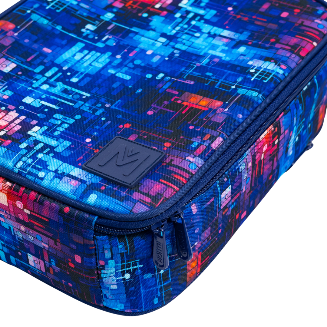 PRE-ORDER - MontiiCo Large Insulated Lunch Bag & Ice Pack - Cosmos