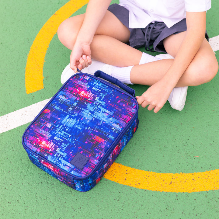 PRE-ORDER - MontiiCo Large Insulated Lunch Bag & Ice Pack - Cosmos