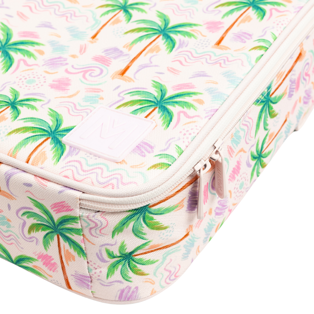 PRE-ORDER - MontiiCo + EverBento Lunch & Snack Bundle - Pastel Palms