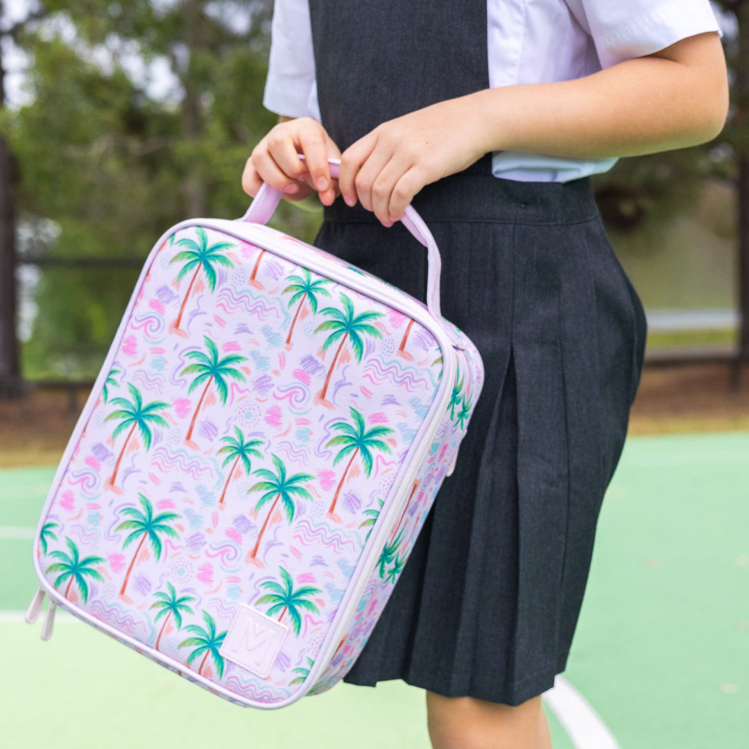 PRE-ORDER - MontiiCo + EverBento Lunch & Snack Bundle - Pastel Palms
