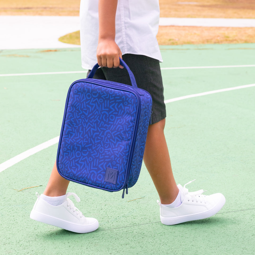 PRE-ORDER - MontiiCo Large Insulated Lunch Bag & Ice Pack - Shapeshifter