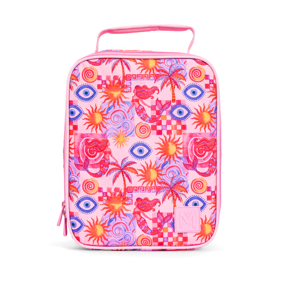 PRE-ORDER - MontiiCo Large Insulated Lunch Bag & Ice Pack - Mystic Mermaid