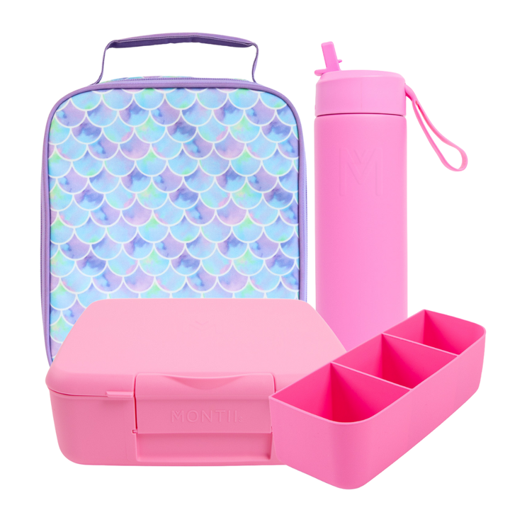 PRE-ORDER - MontiiCo Large Lunch Bundle - Sea Shine - FREE SHIPPING