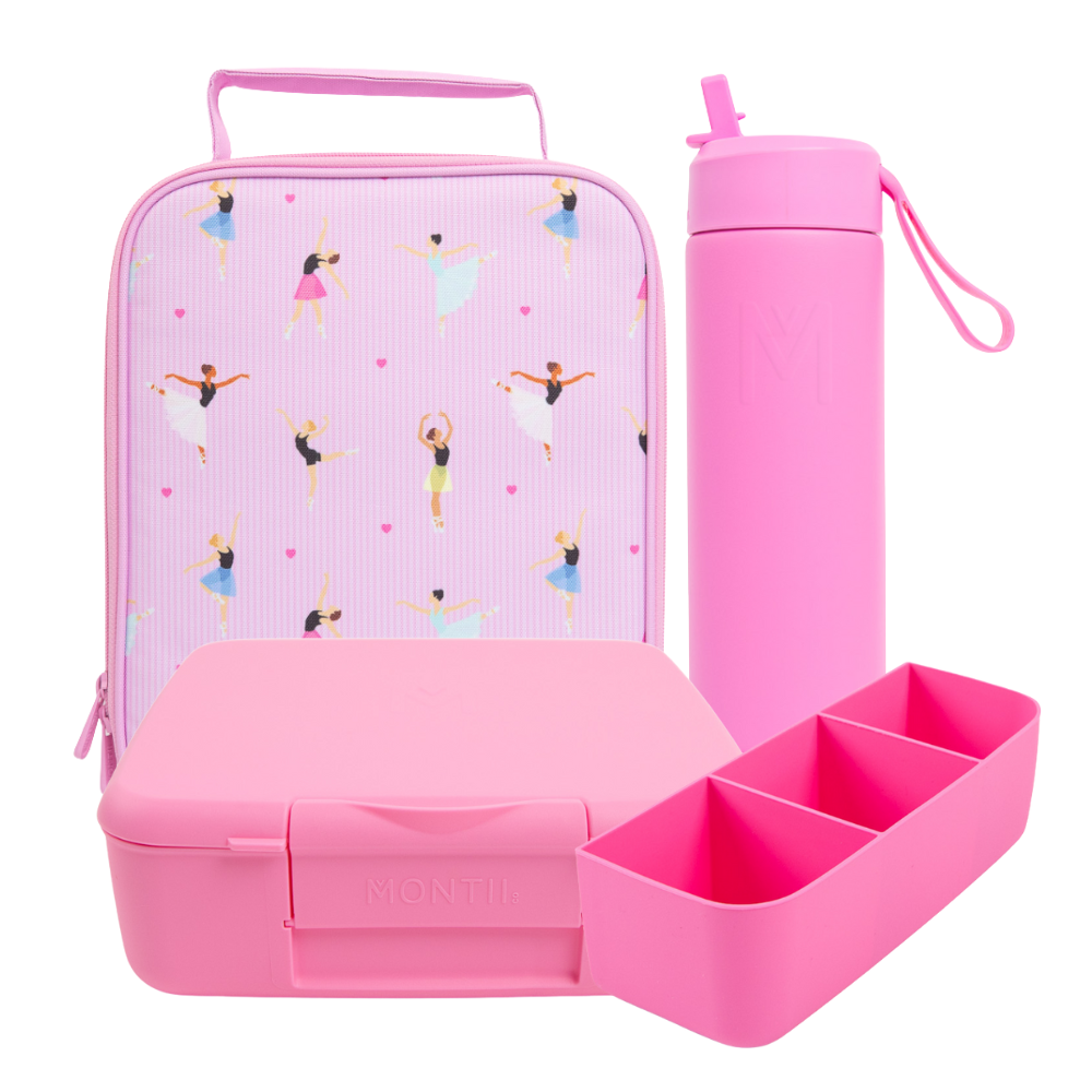 PRE-ORDER - MontiiCo Large Lunch Bundle - Twirl - FREE SHIPPING