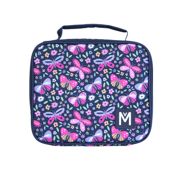 MontiiCo Insulated Medium Lunch Bag - Butterflies