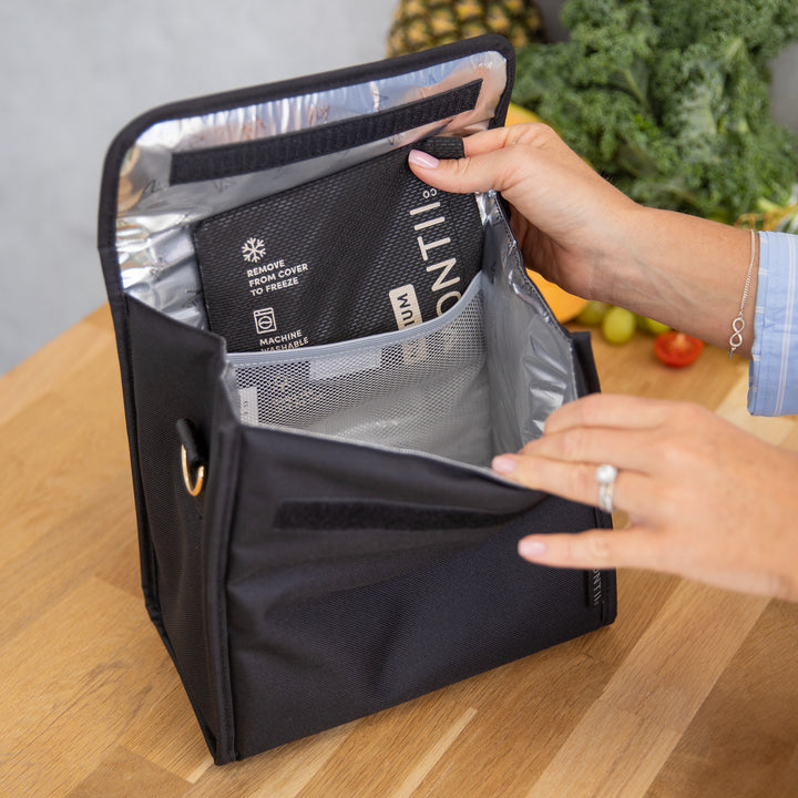 MontiiCo Insulated Lunch Carrier - Midnight