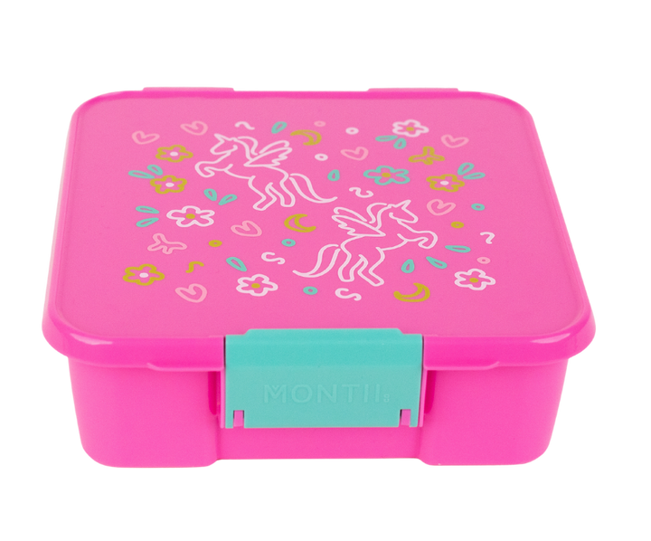 MontiiCo Bento Five Lunch Box - Unicorn Magic