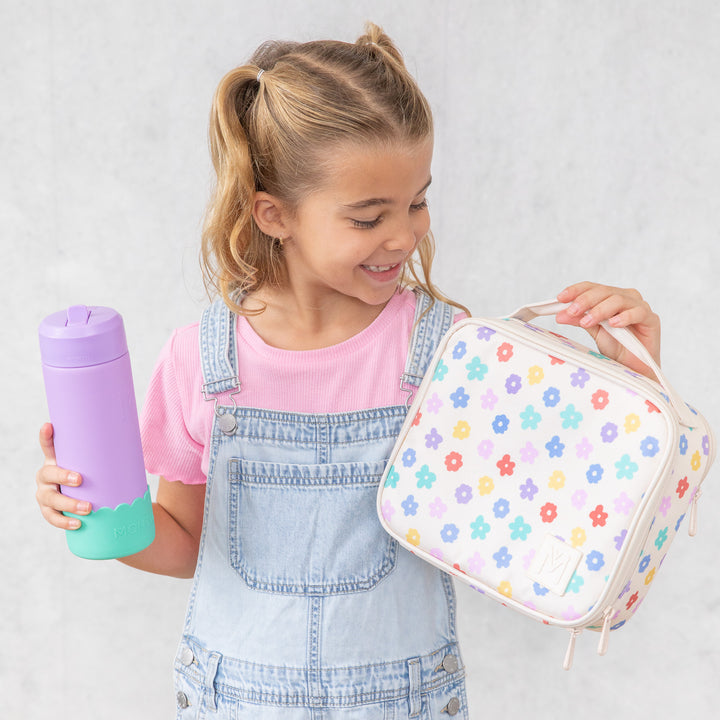 Pre-Order - MontiiCo Insulated Medium Lunch Bag - Daisy Dream