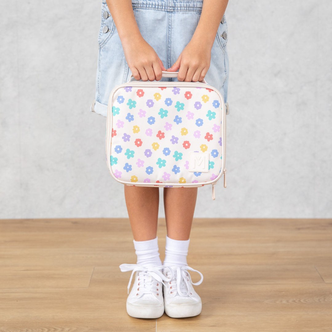 Pre-Order - MontiiCo Insulated Medium Lunch Bag - Daisy Dream