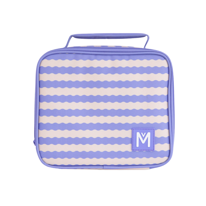 MontiiCo Insulated Medium Lunch Bag - Ripple Cloud