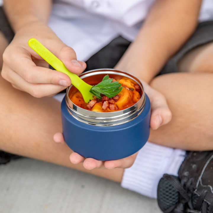 MontiiCo Insulated Food Jar - Mini - Navy