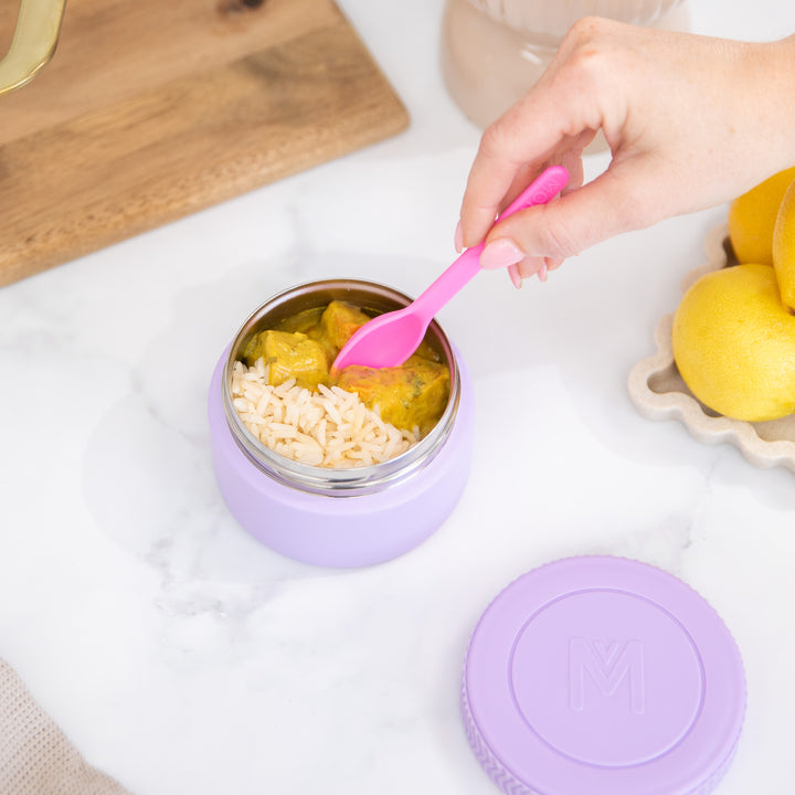 MontiiCo Insulated Food Jar - Mini - Lilac