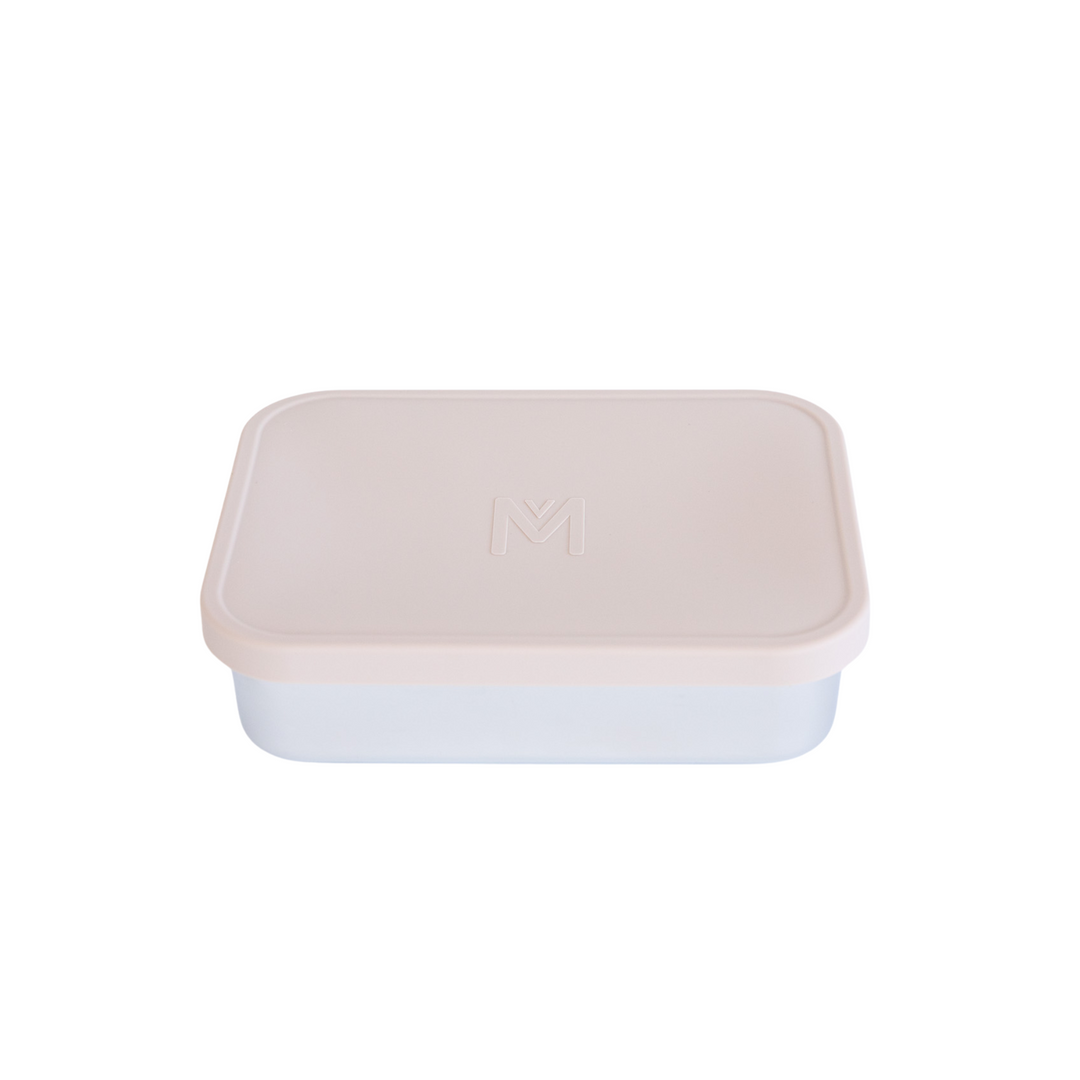 PRE-ORDER - MontiiCo Multiway Lunch Box + Lunch Bag & Cutlery Bundle - Sand